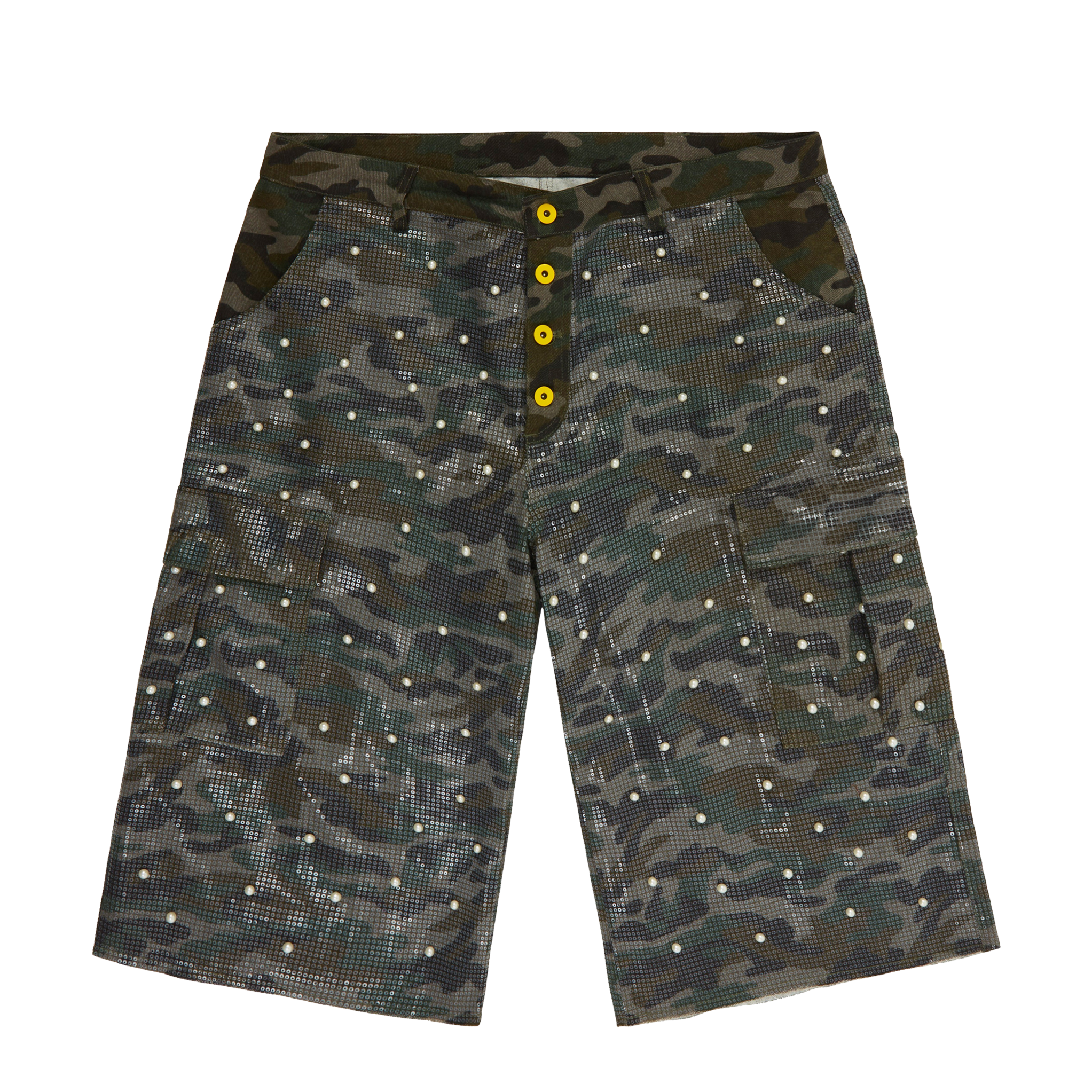 SEQUIN PEARL JORTS