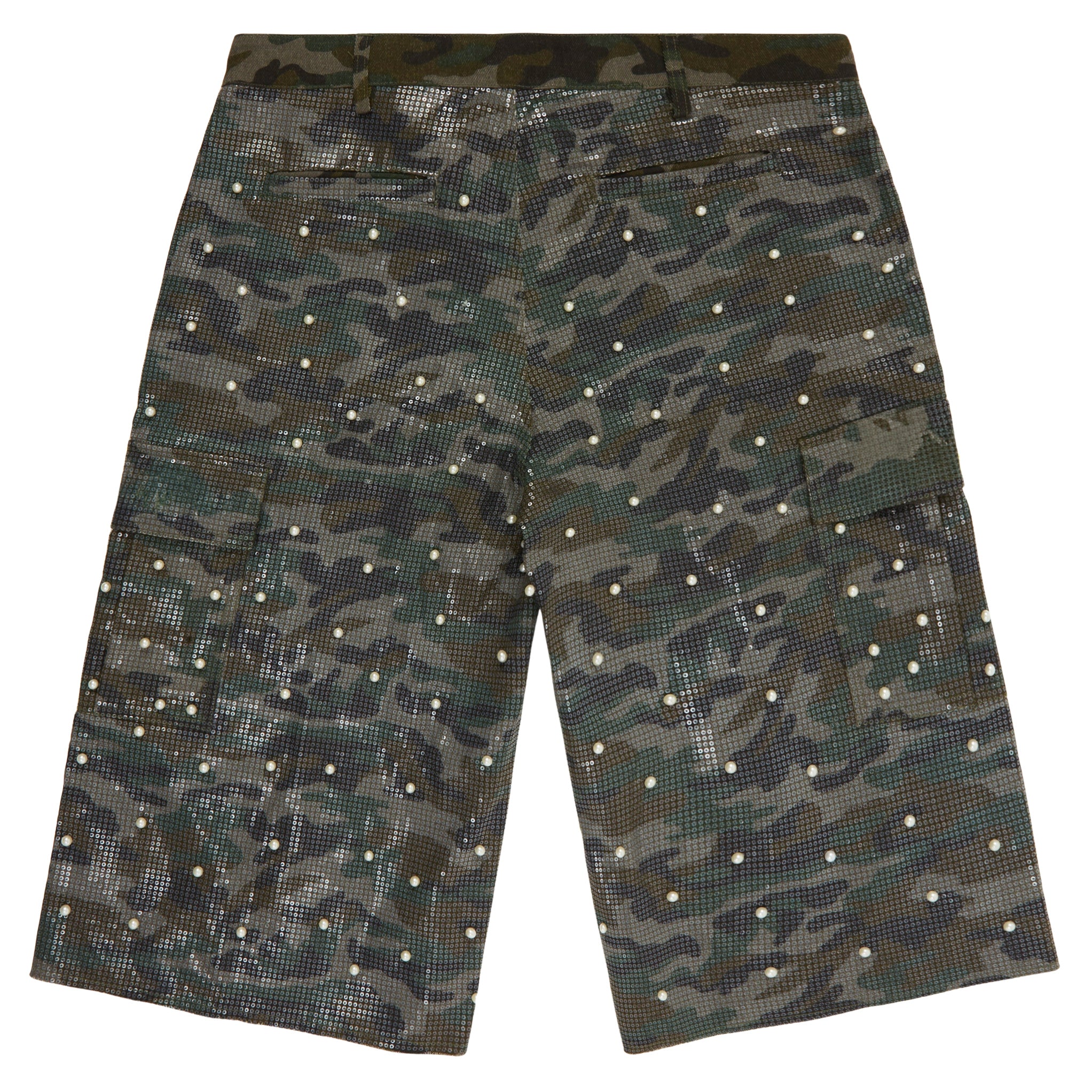 SEQUIN PEARL JORTS